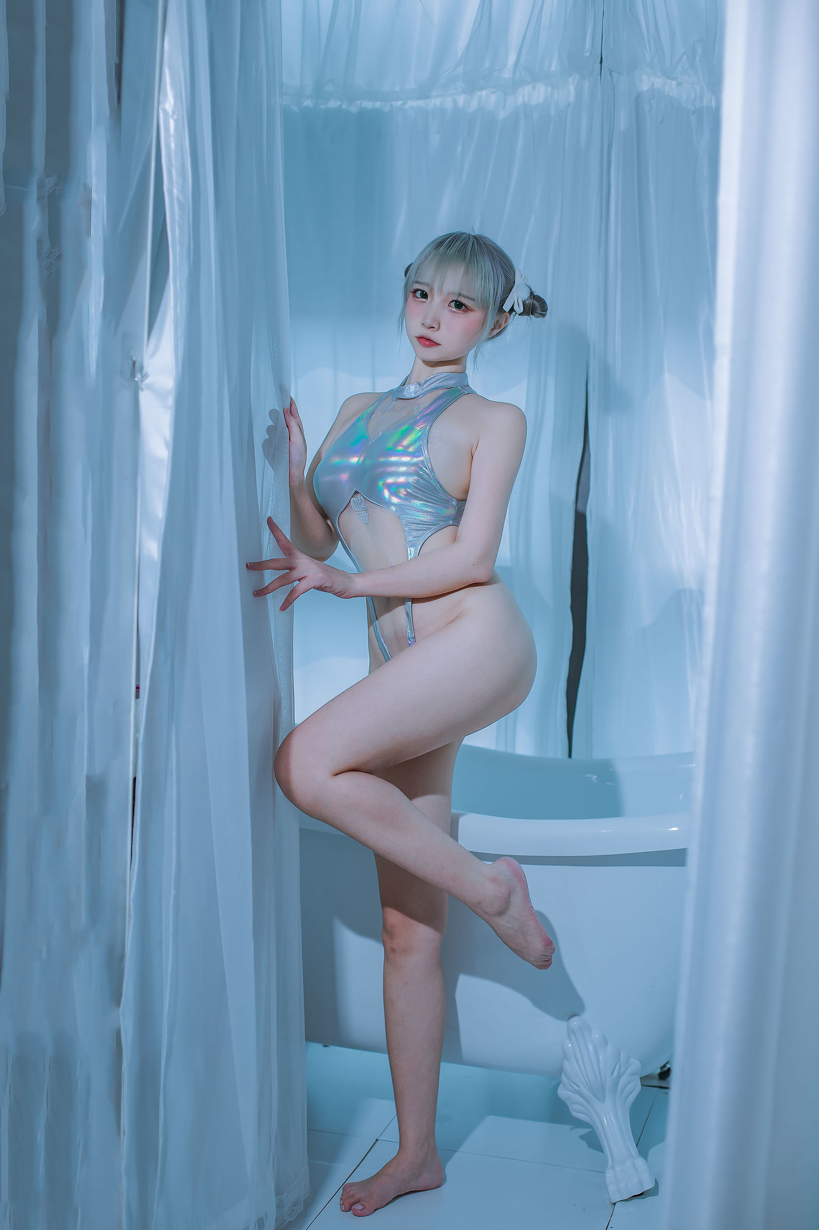 [网红COSER]人气Coser二佐Nisa私房魔鬼鱼插图4